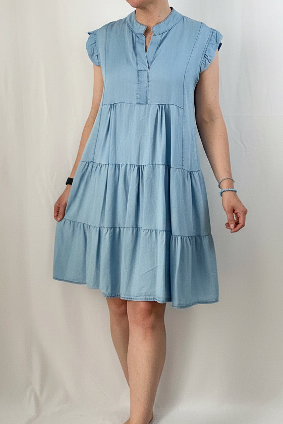 Kleid Jeansoptik
