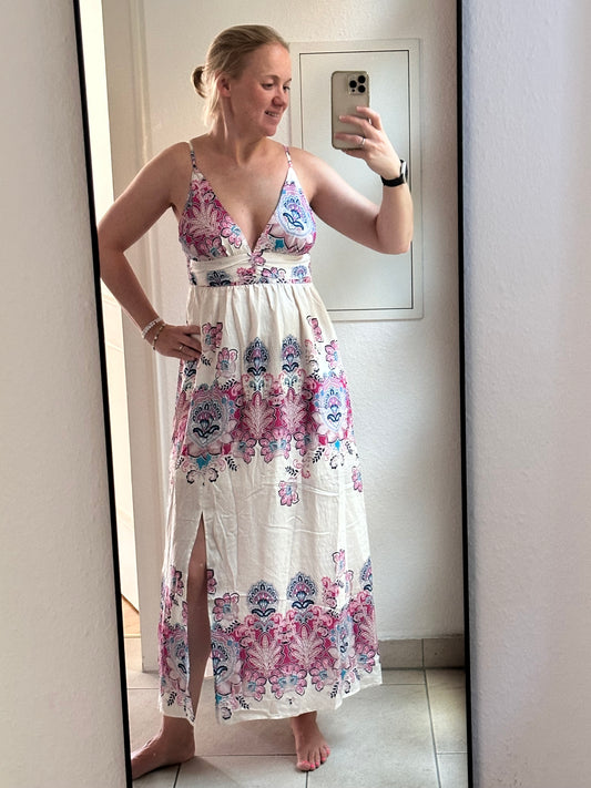 Langes Trägerkleid Ibiza