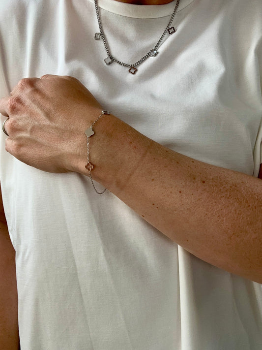 Kleeblatt Armband