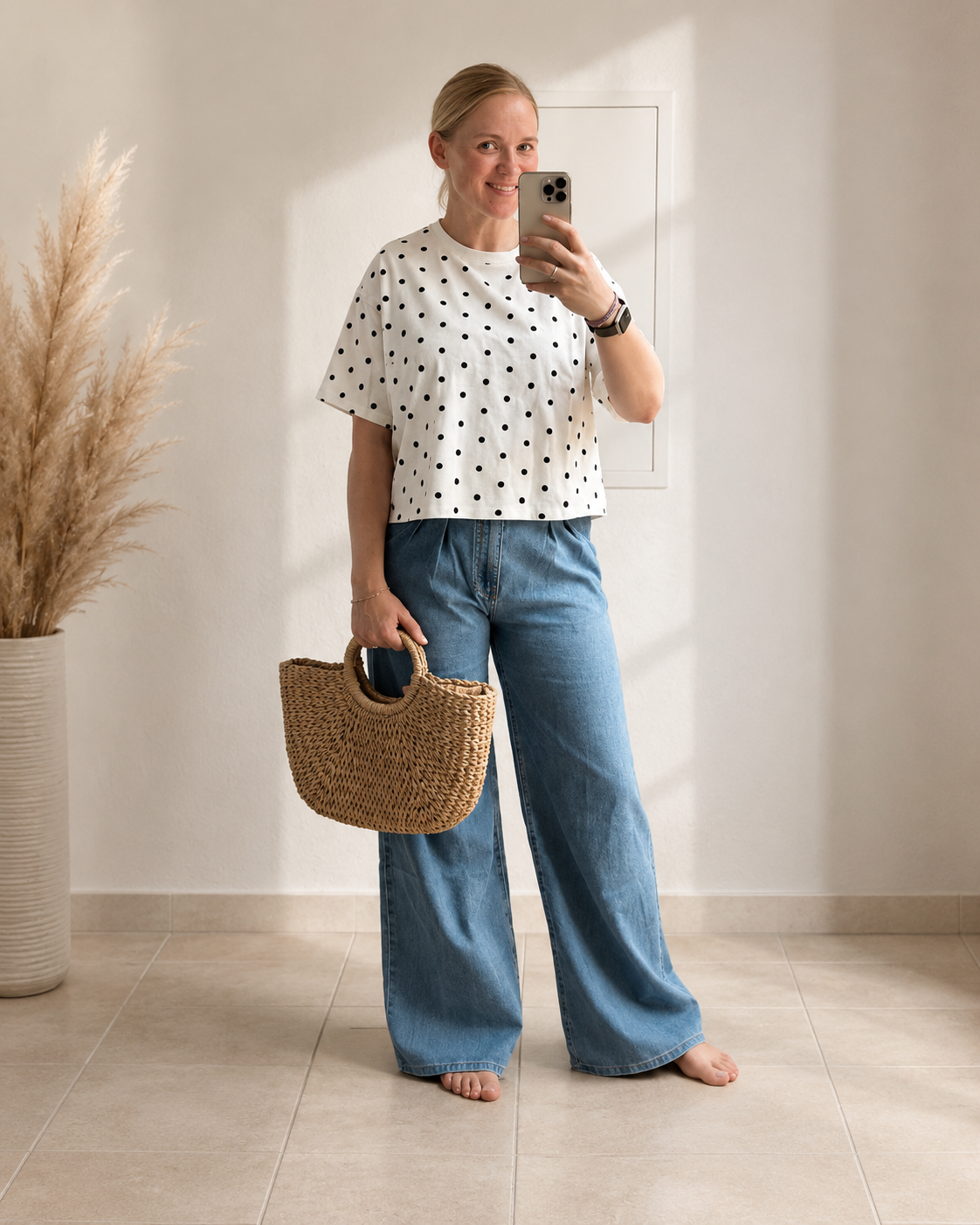 Blue Jeans wide leg