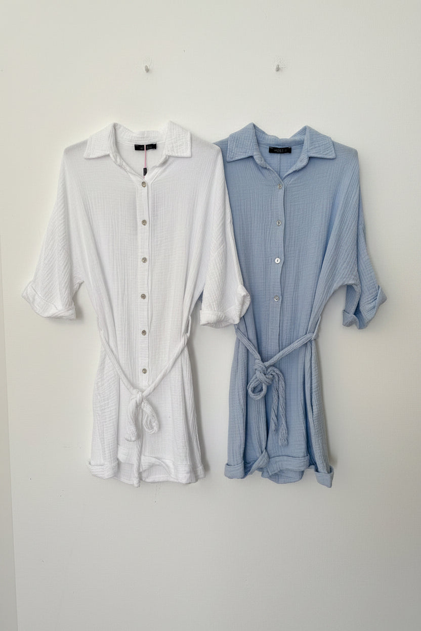 Musselin Jumpsuit kurz