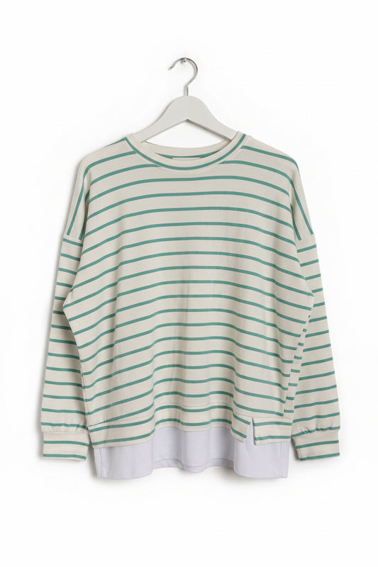 Longsleeve gestreift