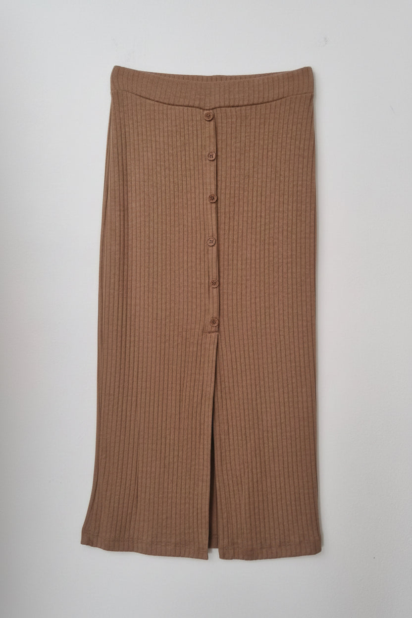 Strickrock kurz mit Knöpfen