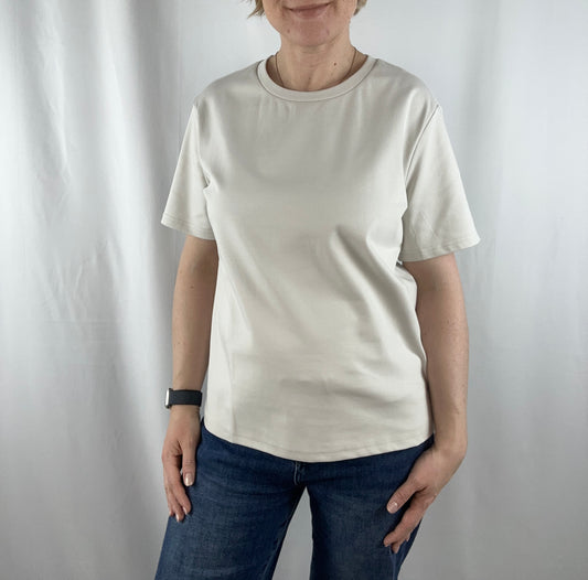 T-Shirt Basic, Light Grey