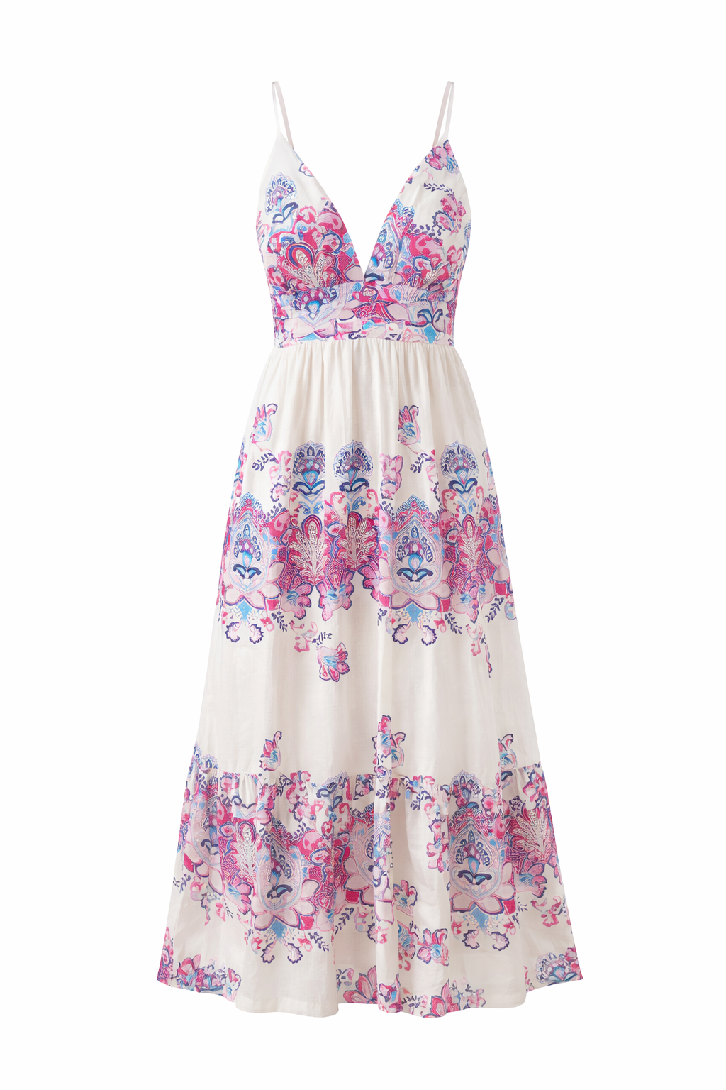 Langes Trägerkleid Ibiza