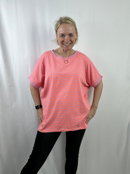 Oversize Stripes TShirt versch. Farben