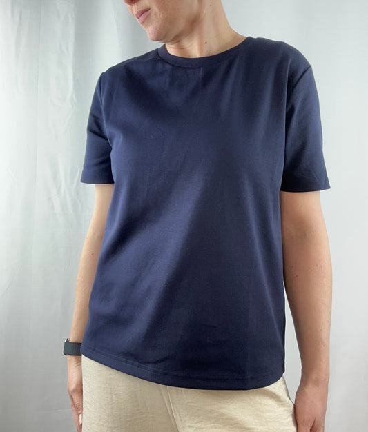 T-Shirt Basic, Navi