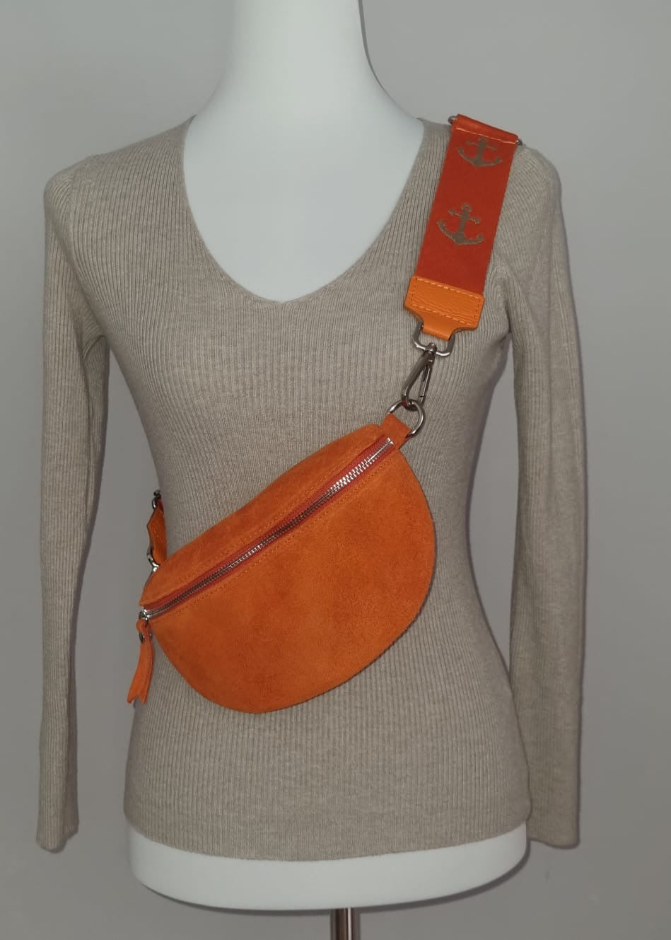 BodyBag XS, Wildleder
