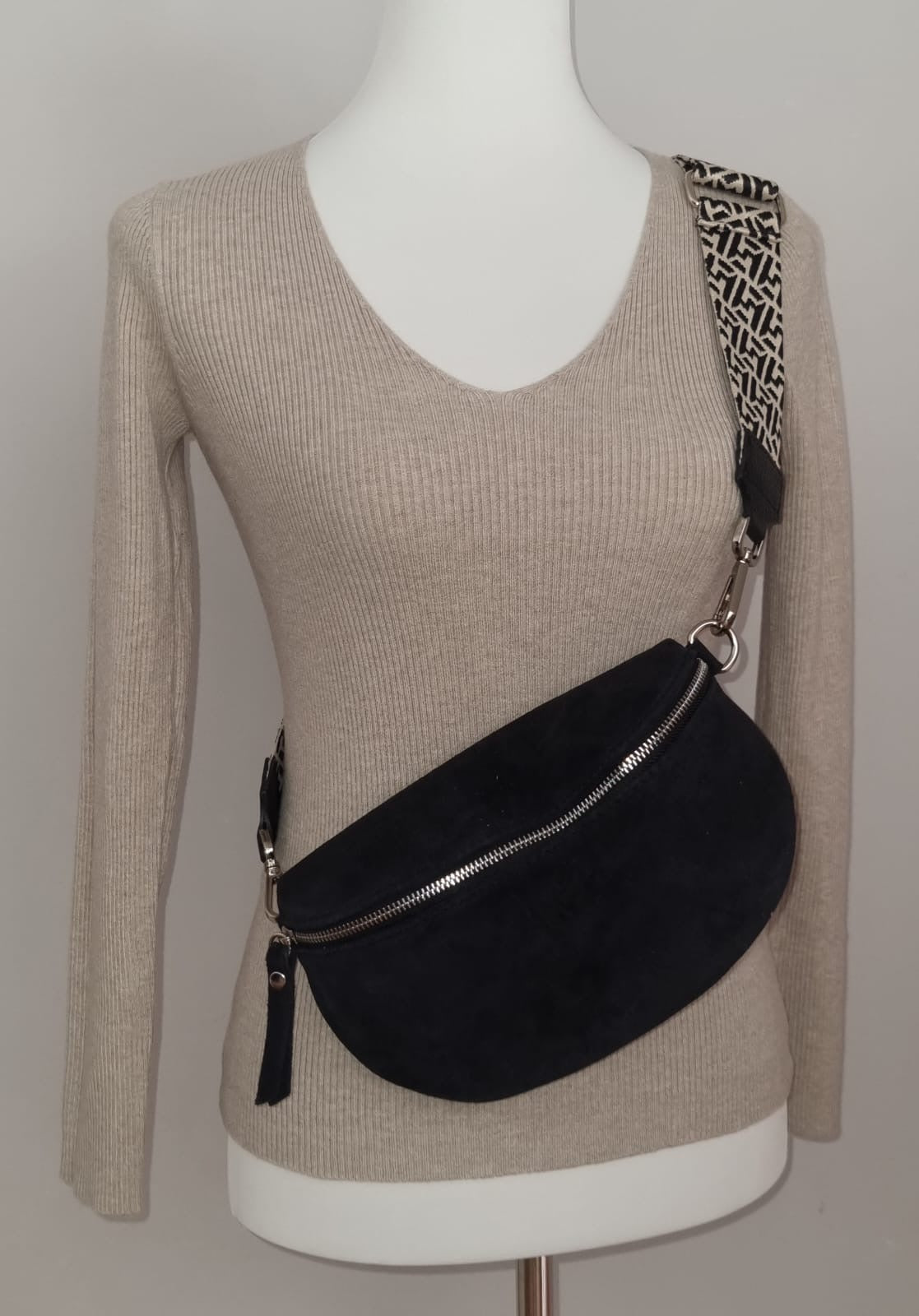 BodyBag S, Wildleder