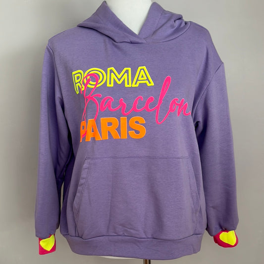 Hoodie Roma lila