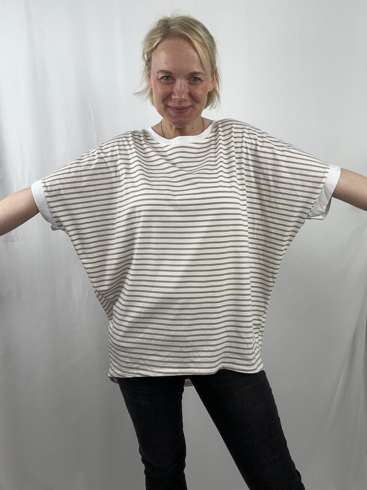 Oversize Stripes TShirt versch. Farben