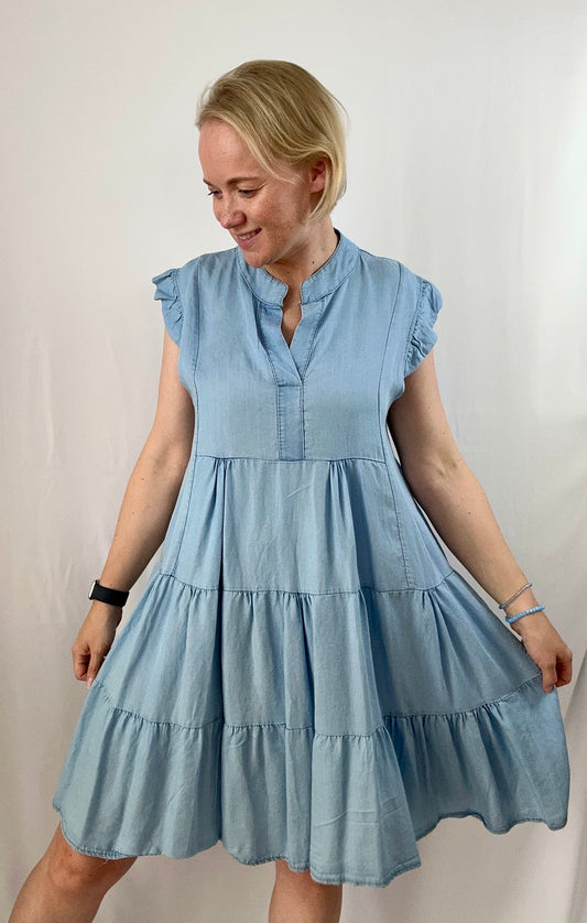 Kleid Jeansoptik