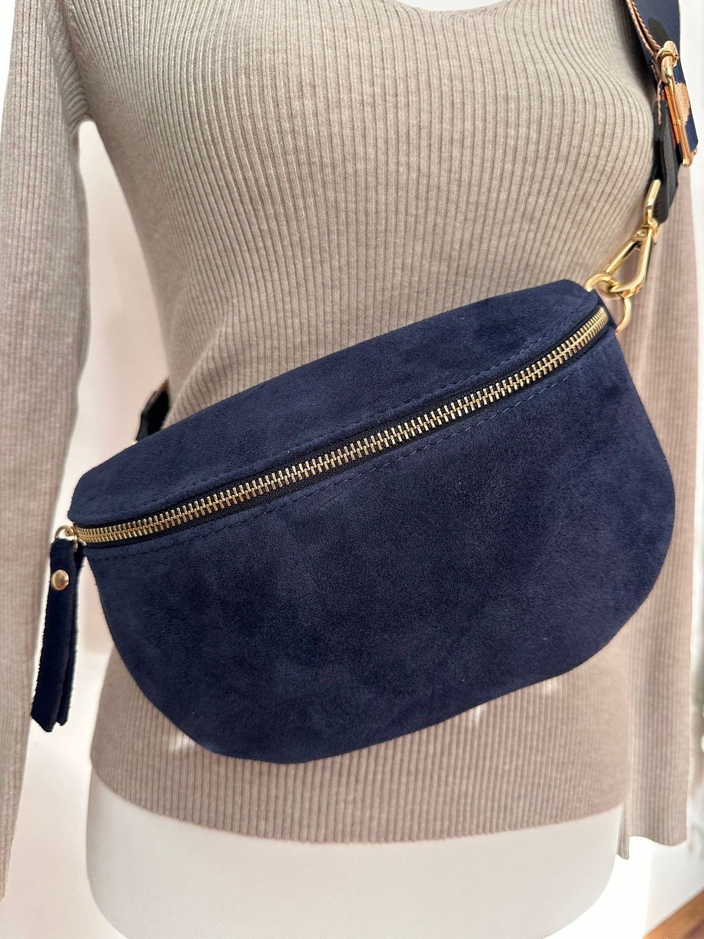 BodyBag S, Wildleder