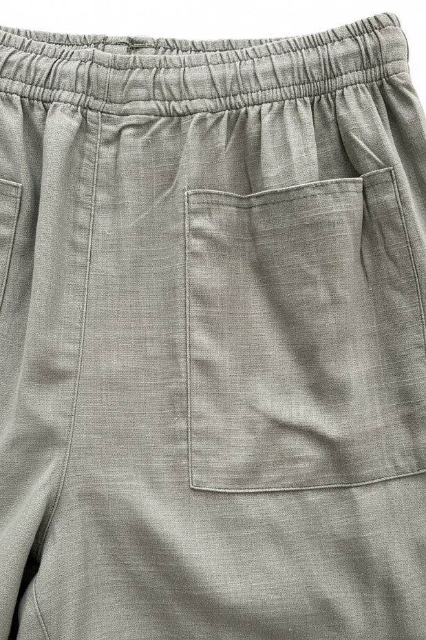 Leinenhose Khaki