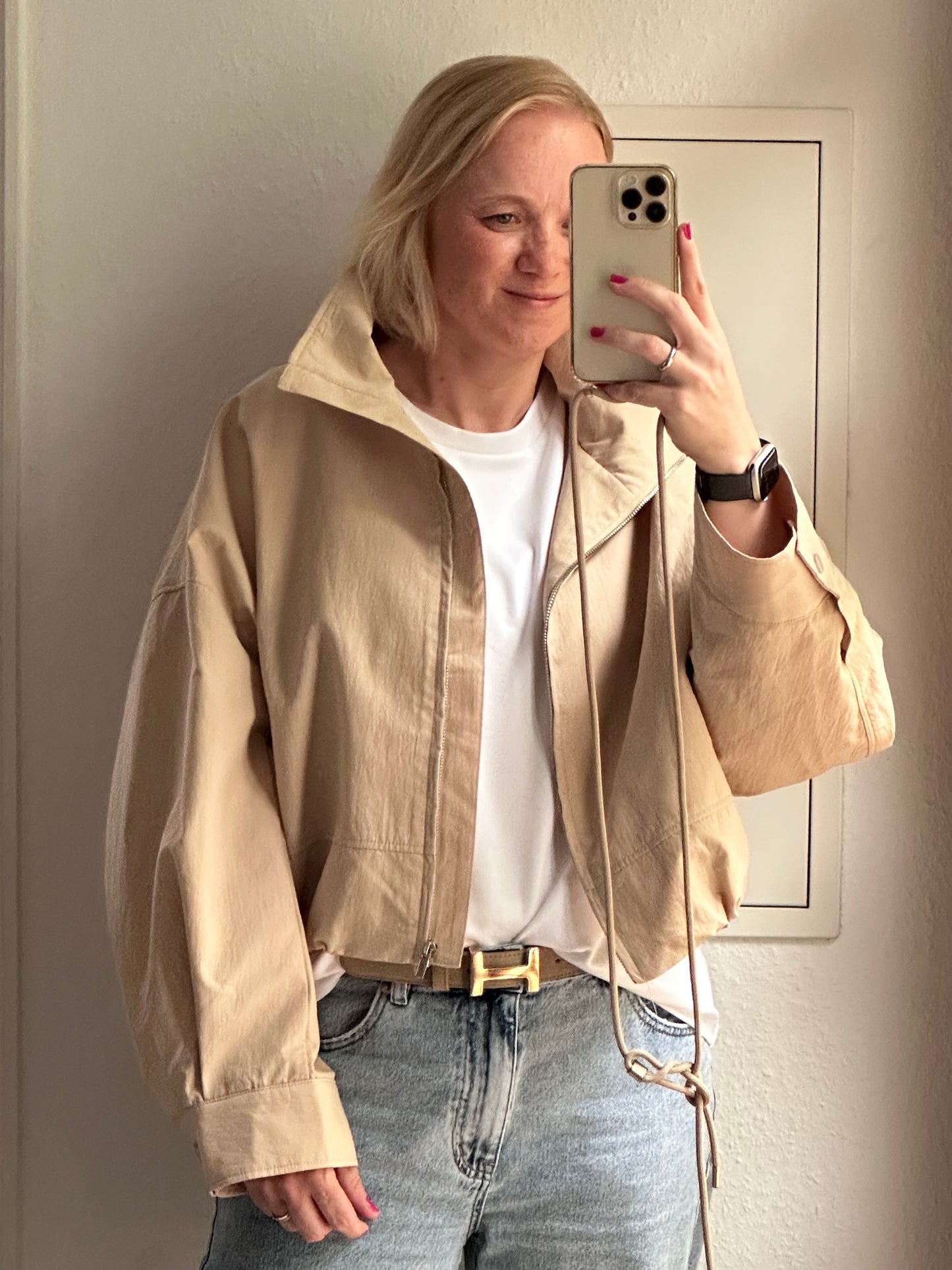 Sommerjacke Beige