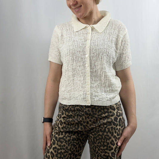 Strickshirt Polo, versch. Farben