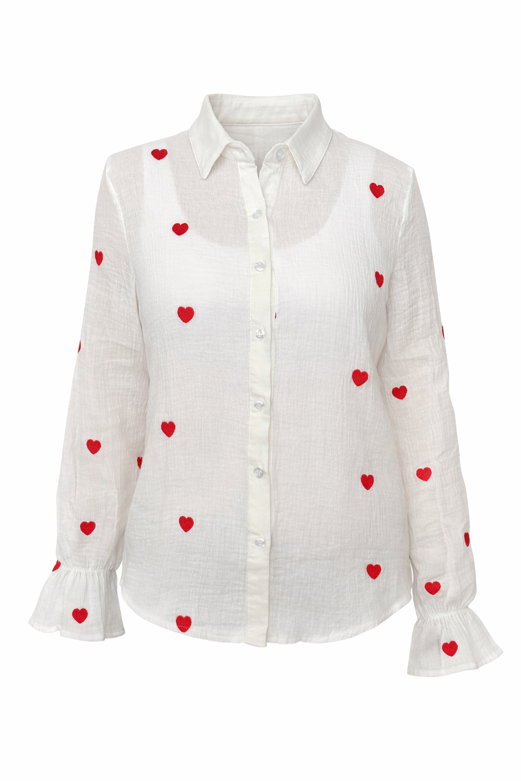 Bluse Herzchen