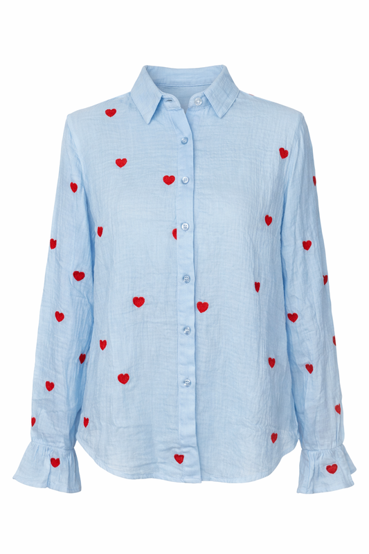 Bluse Herzchen