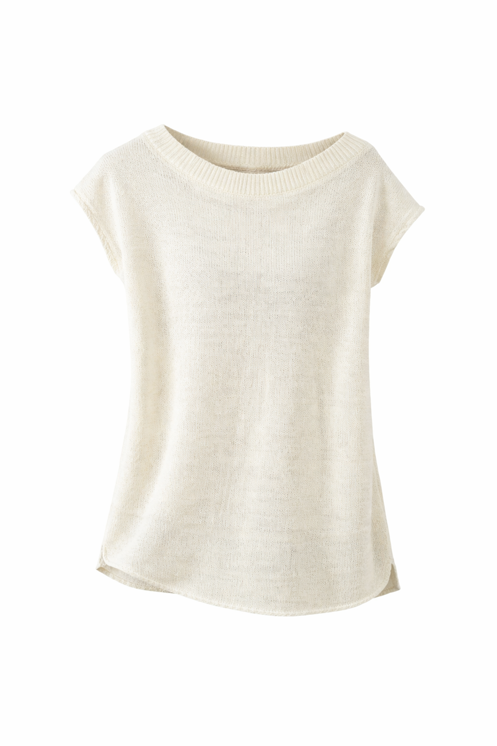 Sommer Strickshirt Off Shoulder