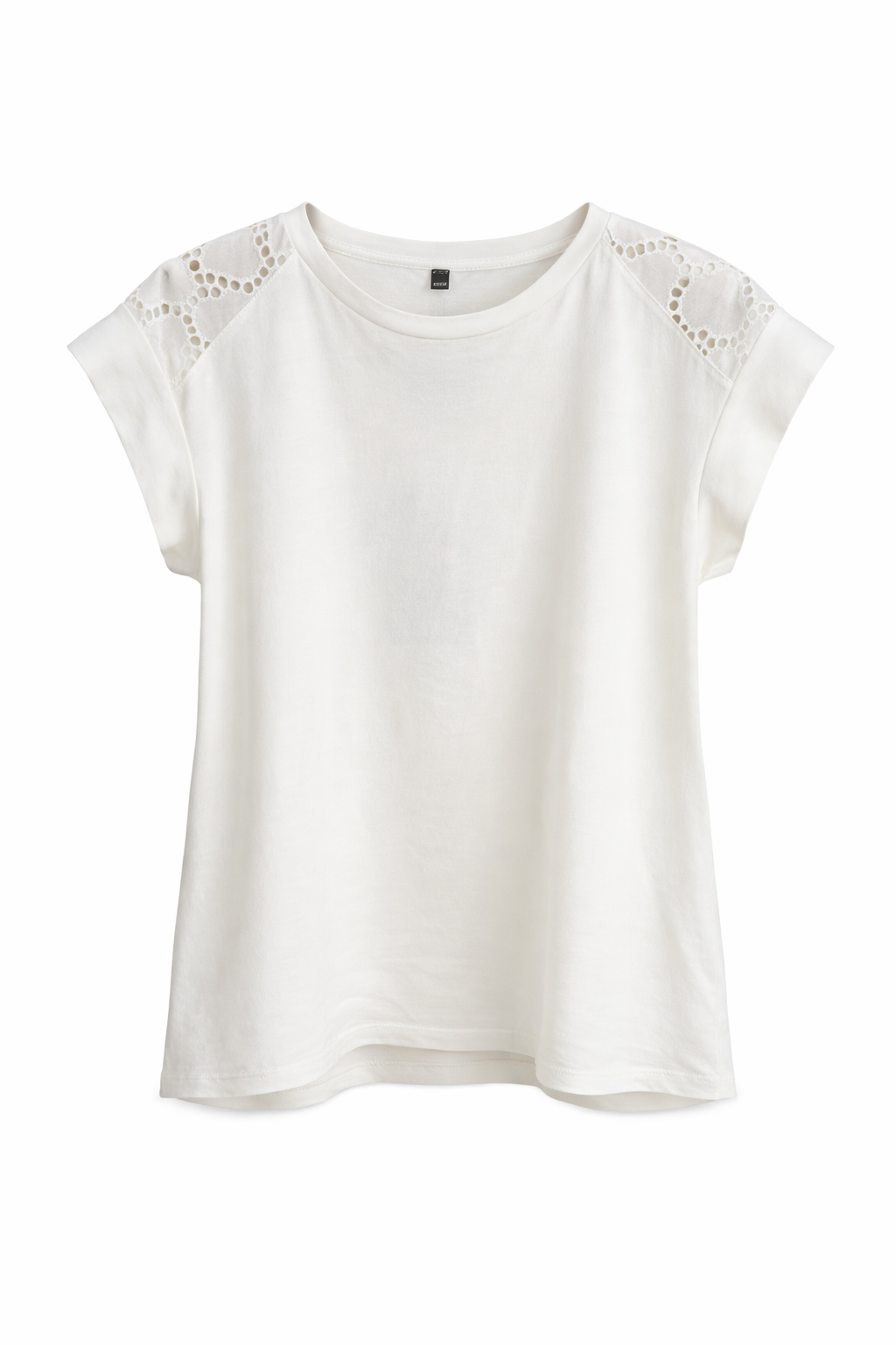 T-Shirt, Lochstickerei
