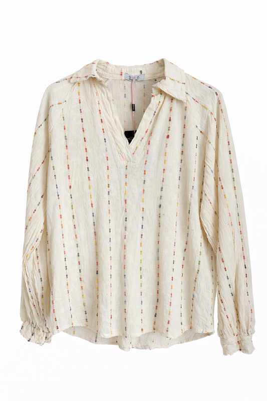 Bluse mit Streifen